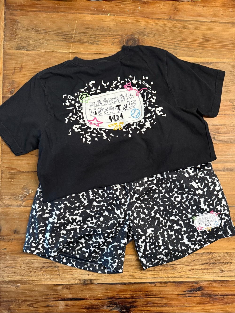 Baseball Lifestyle Back to School Outfit YXL